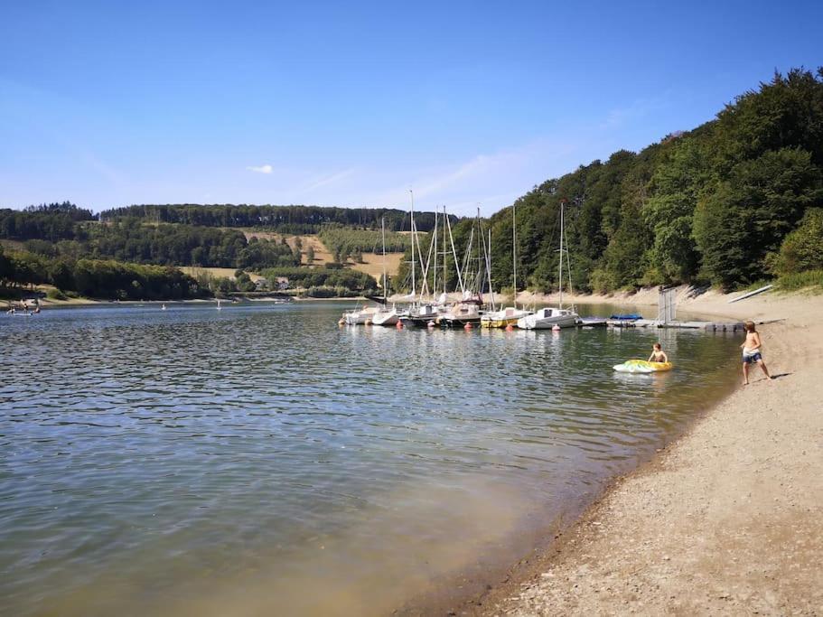 Ferienhaus Lena Im Sauerland Direkt Am Hennesee Мешеде Экстерьер фото